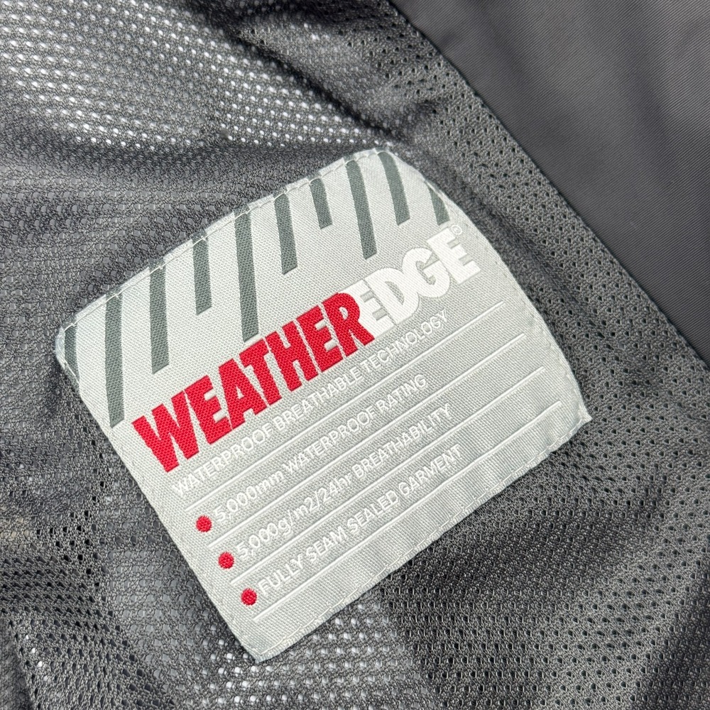 Eddie Bauer Jacket Womens XS Black Weatheredge‎ Windbreaker Hooded Rain Outdoor - Picture 8 of 16